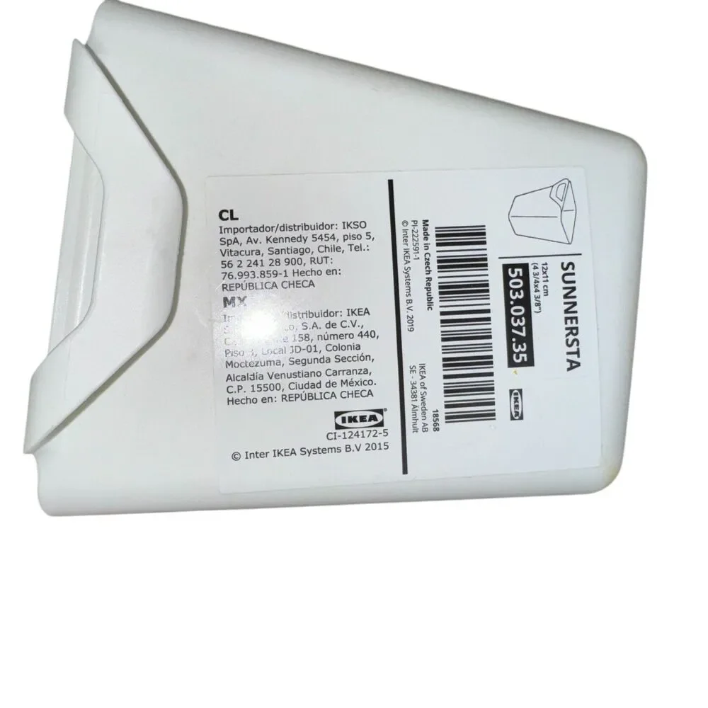 Lot‎ of 6 Ikea Sunnersta Container White Cup Organizer